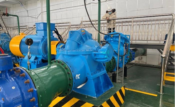 大型离心泵在电厂、水厂节能改造相继成功验收，助力绿水青山